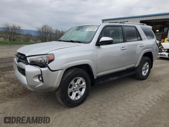 2023 Toyota 4Runner SR5 with VIN JTEMU5JR6P6118556, listed as a Copart auction lot 52574235 with 54,629 mi miles and Clean title. Bid and sale history available at DreamBid. Image 1.