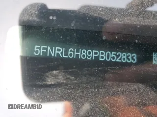 2023 Honda Odyssey Touring z VIN 5FNRL6H89PB052833, wystawiony jako Copart lot #53549185 z przebiegiem 49 471 mil mil oraz Szkoda całkowita • Salvage title. Historia ofert i sprzedaży dostępna na DreamBid. Obrazek 15.