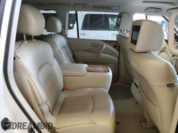 2013 Infiniti QX56 with VIN JN8AZ2NF7D9550997, listed as a Copart auction lot 49058135 with 183,369 mi miles and Salvage Title. Bid and sale history available at carsss.com. Image 11.