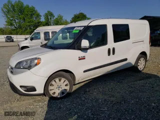 2018 Ram ProMaster City Cargo Van Tradesman SLT with VIN ZFBERFBB9J6J49795, listed as a Copart auction lot 53423125 with 195,333 mi miles and Clean Title. Bid and sale history available at carsss.com. Image 1.