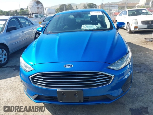2020 Ford Fusion SE with VIN 3FA6P0HD6LR128539, listed as a IAAI auction lot 42169181 with 52,214 mi miles. Bid and sale history available at carsss.com. Image 12.