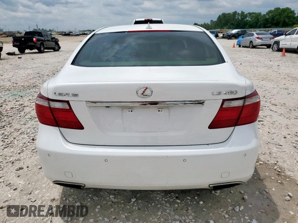 2007 Lexus LS 460 z VIN JTHBL46F175046208, wystawiony jako Copart lot #59219235 z przebiegiem 189 982 mil mil oraz Szkoda całkowita • Salvage title. Historia ofert i sprzedaży dostępna na DreamBid. Obrazek 6.