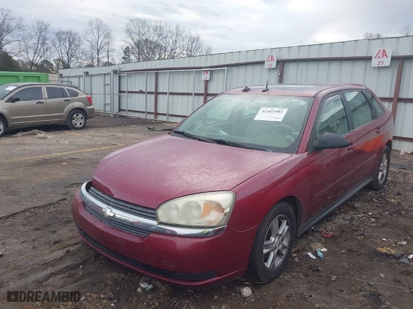 2005 Chevrolet Malibu Maxx LS with VIN 1G1ZT64865F226669, listed as a IAAI auction lot 41465981 with NaN miles. Bid and sale history available at carsss.com. Image 2.