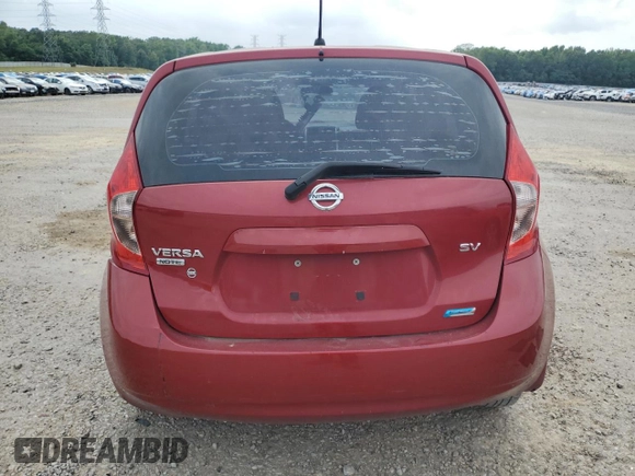 2014 Nissan Note SV with VIN 3N1CE2CP0EL368565, listed as a Copart auction lot 57510835 with 210,839 mi miles and Clean title. Bid and sale history available at DreamBid. Image 6.