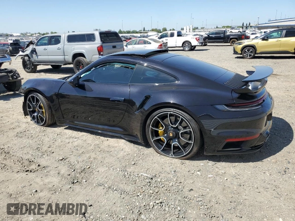 2022 Porsche 911 Turbo S z VIN WP0AD2A91NS255804, wystawiony jako Copart lot #56250395 z przebiegiem 5 193 mil mil oraz Szkoda całkowita • Salvage title. Historia ofert i sprzedaży dostępna na DreamBid. Obrazek 2.