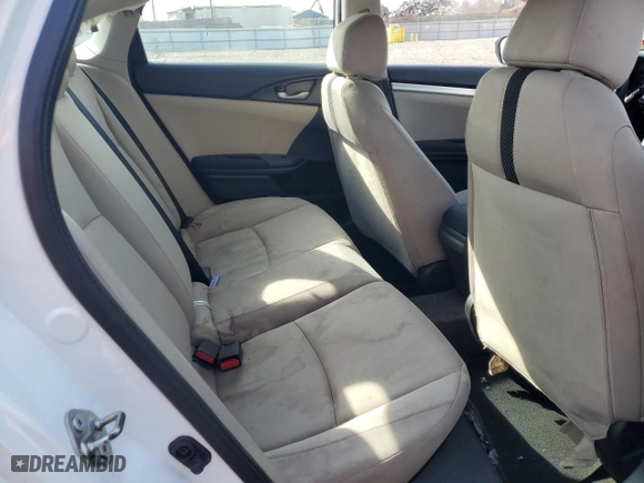 2017 Honda Civic Sedan LX with VIN 19XFC2F5XHE230843, listed as a Copart auction lot 49358425 with 150,935 mi miles and Salvage Title. Bid and sale history available at carsss.com. Image 10.
