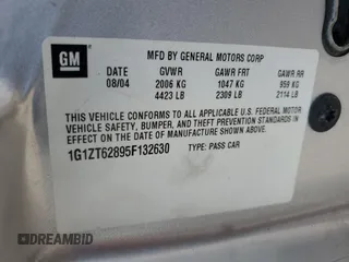 2005 Chevrolet Malibu Maxx LS with VIN 1G1ZT62895F132630, listed as a Copart auction lot 87202334 with 136,020 mi miles and Salvage Title. Bid and sale history available at carsss.com. Image 14.