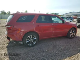 2014 Dodge Durango R/T with VIN 1C4SDJCT7EC378167, listed as a Copart auction lot 62025655 with 90,848 mi miles and Salvage title. Bid and sale history available at DreamBid. Image 3.