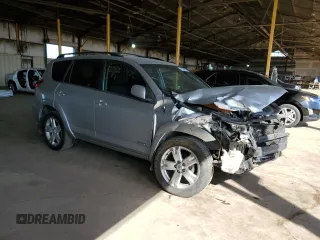 2006 Toyota RAV4 Sport with VIN JTMZD32V566020546, listed as a Copart auction lot 47554635 with 212,732 mi miles and Salvage Title. Bid and sale history available at carsss.com. Image 4.