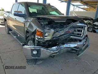 2015 GMC Sierra 1500 SLT with VIN 3GTU2VEJ8FG470016, listed as a Copart auction lot 81101074 with 97,524 mi miles and Salvage Title. Bid and sale history available at DreamBid. Image 11.