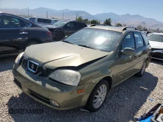2005 Suzuki Forenza z VIN KL5JJ86Z25K095152, wystawiony jako Copart lot #69513534 z przebiegiem 40 534 mil mil oraz Szkody całkowita. Historia ofert i sprzedaży dostępna na DreamBid. Obrazek 1.