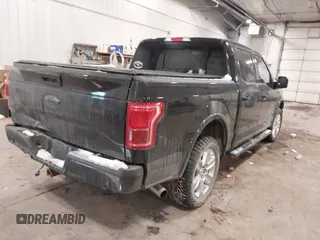 2015 Ford F-150 XLT with VIN 1FTEW1EG5FKE75348, listed as a IAAI auction lot 41599920 with 123,503 mi miles. Bid and sale history available at carsss.com. Image 4.