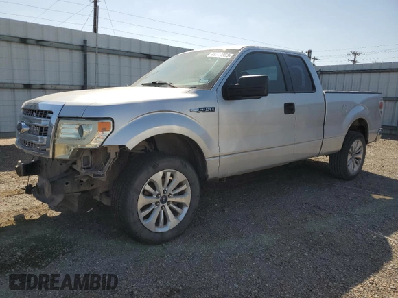 2010 Ford F-150 XL with VIN 1FTEX1CW0AFC65703, listed as a Copart auction lot 48744955 with 332,310 mi miles and Salvage Title. Bid and sale history available at carsss.com. Image 1.