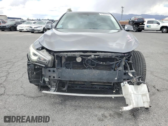 2017 Infiniti Q50 Premium z VIN JN1EV7AP3HM734425, wystawiony jako Copart lot #51866275 z przebiegiem 160 813 mil mil oraz Szkoda całkowita • Salvage title. Historia ofert i sprzedaży dostępna na DreamBid. Obrazek 5.