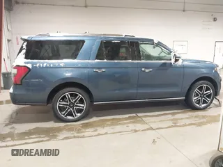 2019 Ford Expedition Max Limited with VIN 1FMJK2AT5KEA52552, listed as a IAAI auction lot 41489427 with 105,336 mi miles and . Bid and sale history available at DreamBid. Image 13.