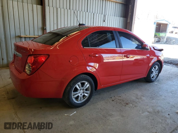 2015 Chevrolet Sonic LT with VIN 1G1JC5SG3F4176666, listed as a Copart auction lot 49652695 with 96,741 mi miles and Salvage Title. Bid and sale history available at DreamBid. Image 3.