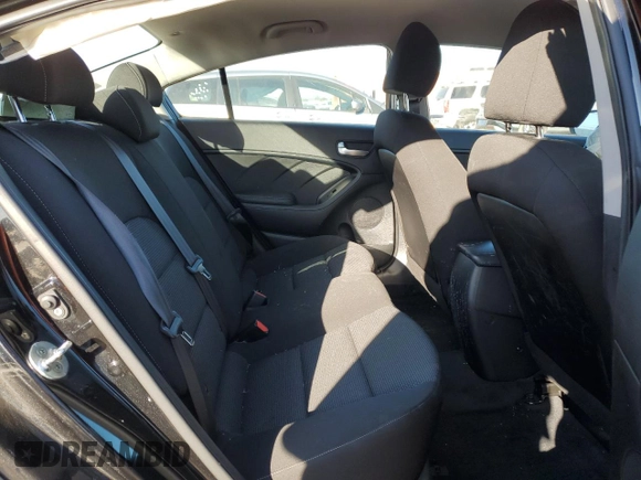 2017 Kia Forte LX with VIN 3KPFK4A78HE015159, listed as a Copart auction lot 41854995 with 40,784 mi miles and Salvage Title. Bid and sale history available at carsss.com. Image 10.