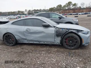 2024 BMW M4 Competition with VIN WBS33AZ0XRCN40456, listed as a IAAI auction lot 41269525 with 19,332 mi miles. Bid and sale history available at carsss.com. Image 6.