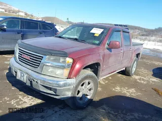 2009 GMC Canyon SLE1 with VIN 1GTDS13E898136772, listed as a IAAI auction lot 41406981 with 190,691 mi miles. Bid and sale history available at carsss.com. Image 2.