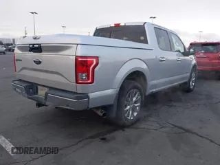 2015 Ford F-150 XL with VIN 1FTEW1CG4FKF06463, listed as a IAAI auction lot 41798824 with 45,809 mi miles and . Bid and sale history available at DreamBid. Image 4.