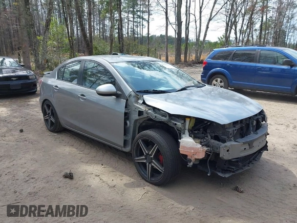 2011 Mazda Mazda3 i Sport with VIN JM1BL1UF3B1447309, listed as a IAAI auction lot 41855254 with 130,133 mi miles. Bid and sale history available at carsss.com. Image 1.