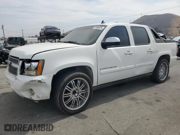 2008 Chevrolet Avalanche LS with VIN 3GNEC12J68G138343, listed as a Copart auction lot 58869475 with 232,289 mi miles and Salvage title. Bid and sale history available at DreamBid. Image 1.