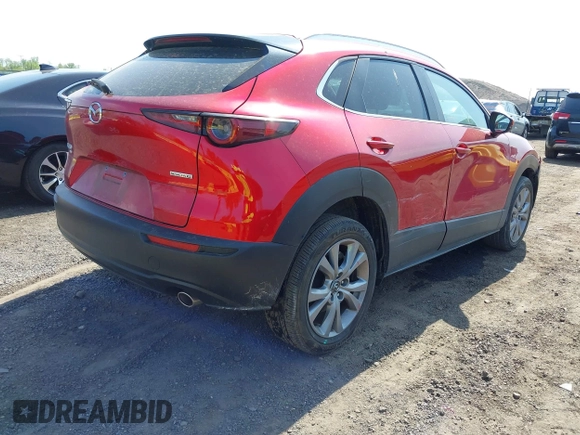2023 Mazda CX-30 S Carbon Edition with VIN 3MVDMBCM7PM522324, listed as a IAAI auction lot 42159082 with 17,676 mi miles and . Bid and sale history available at DreamBid. Image 4.
