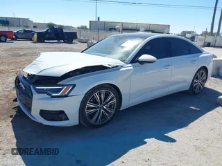 2023 Audi A6 Premium Plus z VIN WAUE3BF29PN089532, wystawiony jako IAAI lot #41602175 z przebiegiem 8573 mil mil oraz . Historia ofert i sprzedaży dostępna na DreamBid. Obrazek 2.