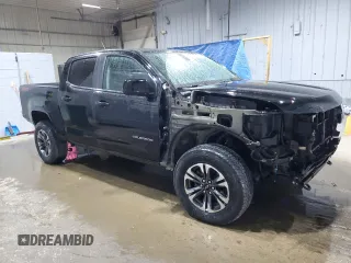 2021 Chevrolet Colorado 4WD Z71 z VIN 1GCGTDEN2M1112641, wystawiony jako Copart lot #55016135 z przebiegiem 79 992 mil mil oraz Szkoda całkowita • Salvage title. Historia ofert i sprzedaży dostępna na DreamBid. Obrazek 4.