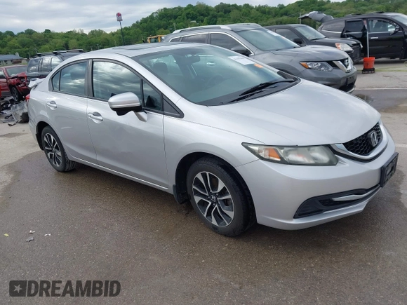 2015 Honda Civic EX z VIN 19XFB2F87FE025510, wystawiony jako IAAI lot #42193484 z przebiegiem 134 923 mil mil oraz . Historia ofert i sprzedaży dostępna na DreamBid. Obrazek 1.