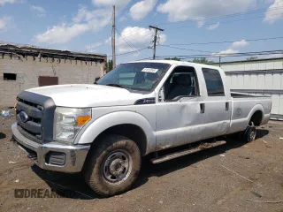2014 Ford F-250 XL with VIN 1FT7W2B60EEA65497, listed as a Copart auction lot 61812045 with 238,916 mi miles and Salvage title. Bid and sale history available at DreamBid. Image 1.