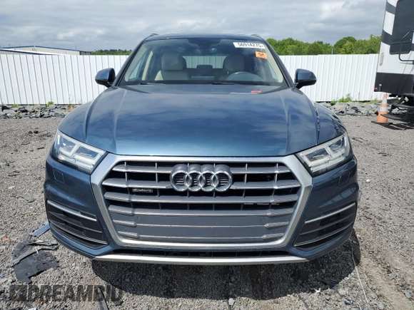 2018 Audi Q5 Premium Plus with VIN WA1BNAFY0J2010430, listed as a Copart auction lot 56914275 with Not provided miles and Salvage title. Bid and sale history available at DreamBid. Image 5.