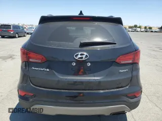 2017 Hyundai Santa Fe 2.4L with VIN 5NMZU3LBXHH019659, listed as a Copart auction lot 64056815 with 121,210 mi miles and Salvage title. Bid and sale history available at DreamBid. Image 6.