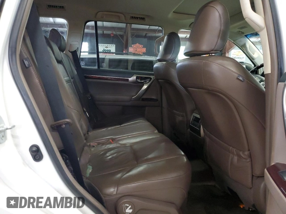 2017 Lexus GX 460 with VIN JTJBM7FX7H5160768, listed as a Copart auction lot 57149465 with 157,773 mi miles and Clean Title. Bid and sale history available at DreamBid. Image 11.