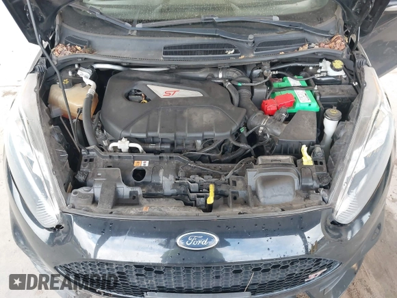 2019 Ford Fiesta ST with VIN 3FADP4GX1KM141348, listed as a IAAI auction lot 41903334 with 91,363 mi miles. Bid and sale history available at carsss.com. Image 10.