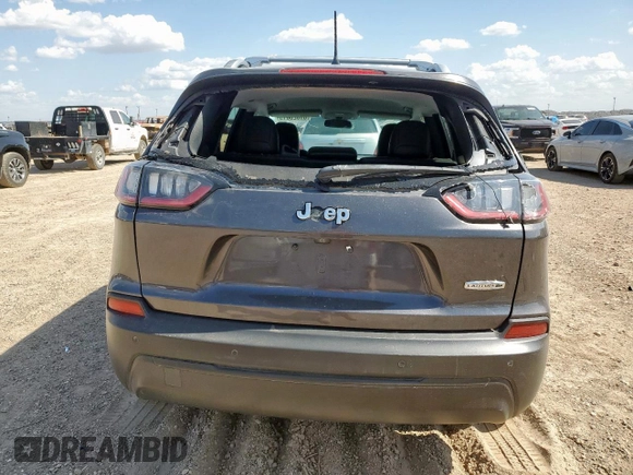 2020 Jeep Cherokee Latitude Plus with VIN 1C4PJLLB4LD557114, listed as a Copart auction lot 61626615 with 49,069 mi miles and Clean title. Bid and sale history available at DreamBid. Image 6.