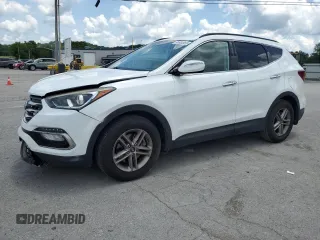 2018 Hyundai Santa Fe 2.4L with VIN 5NMZU3LB5JH060254, listed as a Copart auction lot 61834965 with 58,790 mi miles and Salvage title. Bid and sale history available at DreamBid. Image 1.