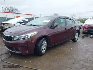2017 Kia Forte LX with VIN 3KPFK4A75HE059720, listed as a IAAI auction lot 41892406 with 97,327 mi miles. Bid and sale history available at carsss.com. Image 2.