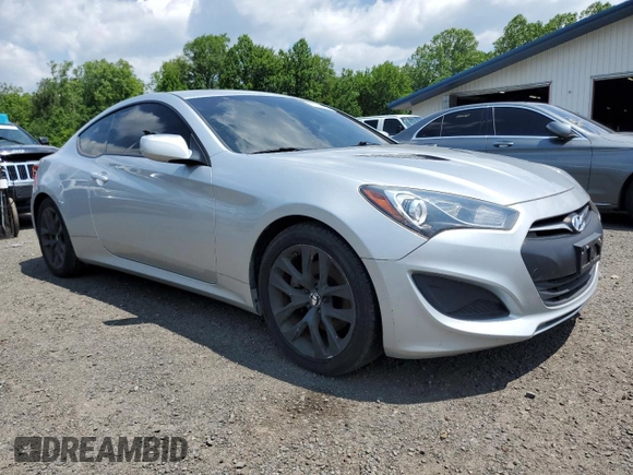 2013 Hyundai Genesis Coupe Premium with VIN KMHHT6KD3DU086153, listed as a Copart auction lot 61784265 with 101,966 mi miles and Clean title. Bid and sale history available at DreamBid. Image 4.