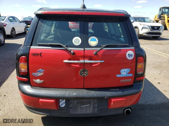 2010 MINI Cooper Clubman with VIN WMWML3C52ATX51812, listed as a Copart auction lot 51457635 with 84,719 mi miles and Salvage Title. Bid and sale history available at carsss.com. Image 6.
