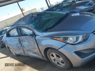 2015 Hyundai Elantra SE with VIN 5NPDH4AE2FH646616, listed as a IAAI auction lot 42101176 with 105,434 mi miles and . Bid and sale history available at DreamBid. Image 14.