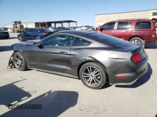 2017 Ford Mustang EcoBoost with VIN 1FA6P8TH9H5295254, listed as a Copart auction lot 49554515 with 110,464 mi miles and Salvage Title. Bid and sale history available at carsss.com. Image 2.
