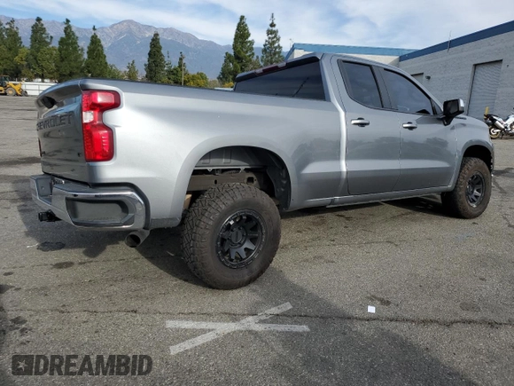 2019 Chevrolet Silverado 1500 LT with VIN 1GCRWCED2KZ334872, listed as a Copart auction lot 86397084 with 50,639 mi miles and Salvage Title. Bid and sale history available at DreamBid. Image 3.