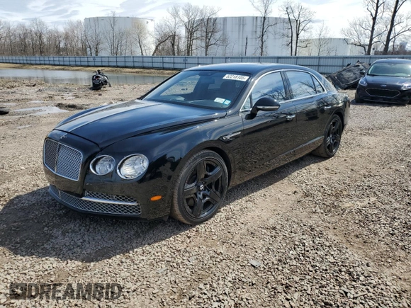 2014 Bentley Flying Spur with VIN SCBEC9ZA7EC095064, listed as a Copart auction lot 52218105 with 24,143 mi miles and Salvage title. Bid and sale history available at DreamBid. Image 1.