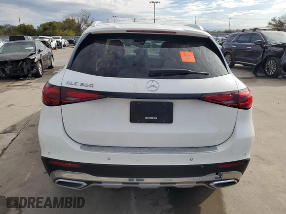 2023 Mercedes-Benz GLC with VIN W1NKM4GB7PF063107, listed as a Copart auction lot 81475854 with 0 mi miles and Salvage Title. Bid and sale history available at carsss.com. Image 6.