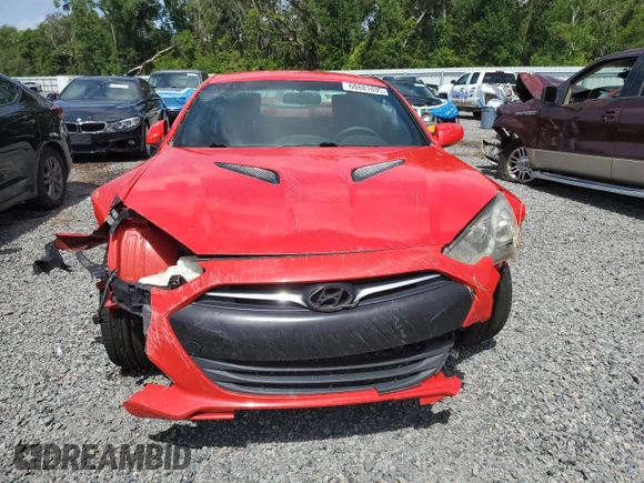 2013 Hyundai Genesis Coupe R-Spec z VIN KMHHU6KJ9DU097094, wystawiony jako Copart lot #60881695 z przebiegiem 88 542 mil mil oraz Szkoda całkowita • Salvage title. Historia ofert i sprzedaży dostępna na DreamBid. Obrazek 5.