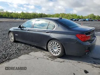 2012 BMW 7 Series 750Li xDrive with VIN WBAKC8C59CC437632, listed as a Copart auction lot 55965025 with 170,255 mi miles and Clean title. Bid and sale history available at DreamBid. Image 2.