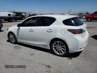 2013 Lexus CT 200h with VIN JTHKD5BH5D2147694, listed as a Copart auction lot 54214975 with 101,550 mi miles and Salvage title. Bid and sale history available at DreamBid. Image 2.