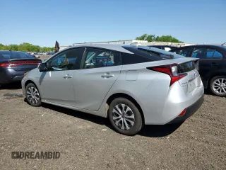 2019 Toyota Prius LE with VIN JTDL9RFU7K3002024, listed as a Copart auction lot 56579145 with 18,019 mi miles and Salvage Title. Bid and sale history available at DreamBid. Image 2.