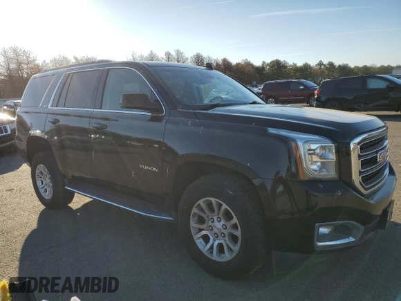 2017 GMC Yukon SLT with VIN 1GKS2BKC3HR198526, listed as a Copart auction lot 47212184 with 137,101 mi miles and Salvage Title. Bid and sale history available at carsss.com. Image 4.
